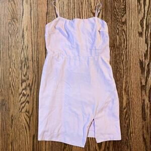 Lilac mini dress
